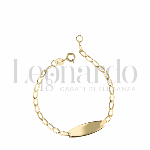 Finitura targa o elementi Lucida in Oro Giallo da 1,5gr.