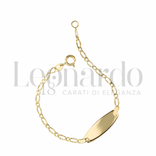 Finitura targa o elementi Lucida in Oro Giallo da 1,5gr.