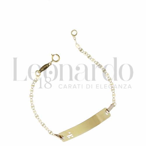 Finitura targa o elementi Culla in Oro Giallo da 1,2gr.