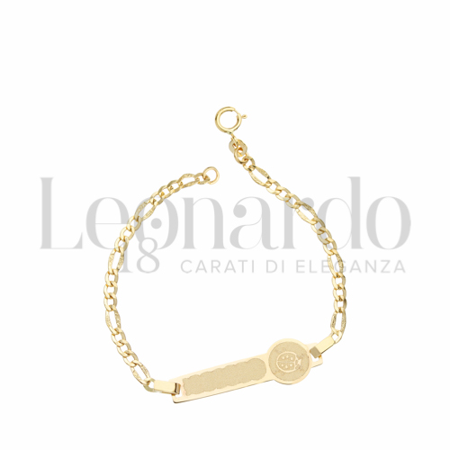 Finitura targa o elementi Coccinella in Oro Giallo da 1,4gr.