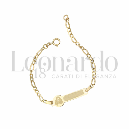 Finitura targa o elementi Macchina in Oro Giallo da 1,3gr.