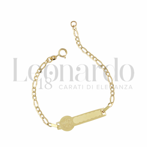 Finitura targa o elementi Angioletto in Oro Giallo da 1,4gr.