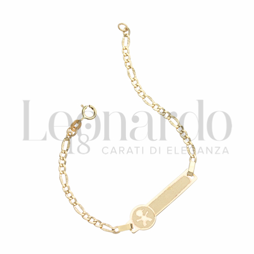 Finitura targa o elementi Maschietto in Oro Giallo da 1,4gr.