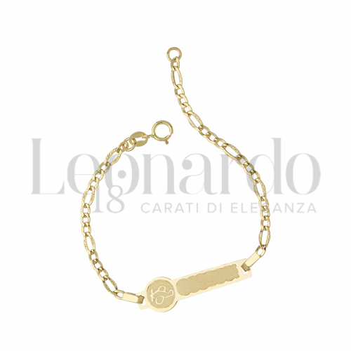Finitura targa o elementi Aereo in Oro Giallo da 1,3gr.