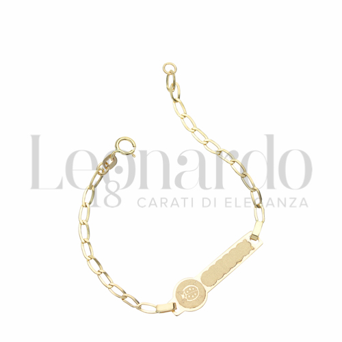 Finitura targa o elementi Coccinella in Oro Giallo da 1,4gr.