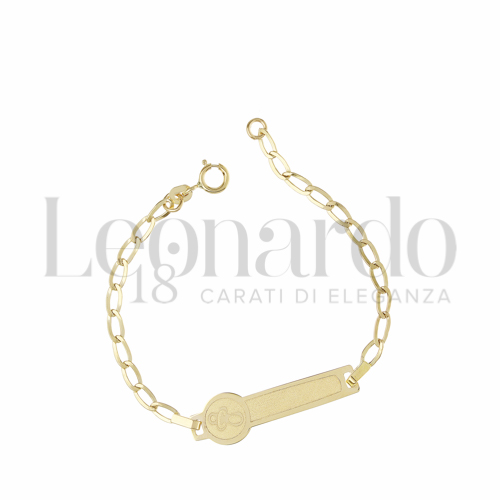 Finitura targa o elementi Ciuccio in Oro Giallo da 1,3gr.