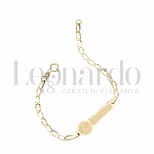Finitura targa o elementi Coccinella in Oro Giallo da 1,3gr.