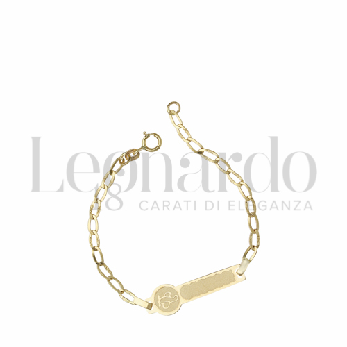 Finitura targa o elementi Aereo in Oro Giallo da 1,3gr.