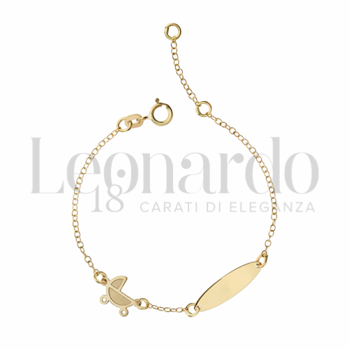 Finitura targa o elementi Culla in Oro Giallo da 1,1gr.