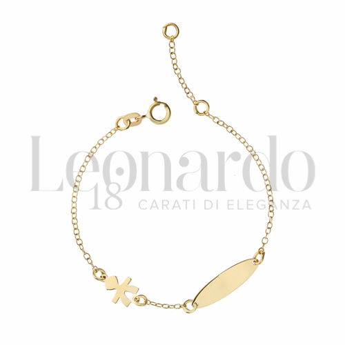 Finitura targa o elementi Maschietto in Oro Giallo da 1,2gr.
