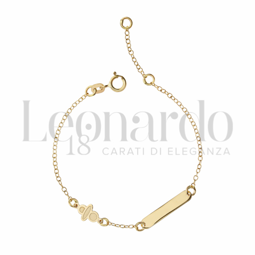 Finitura targa o elementi Ciuccio in Oro Giallo da 1,1gr.