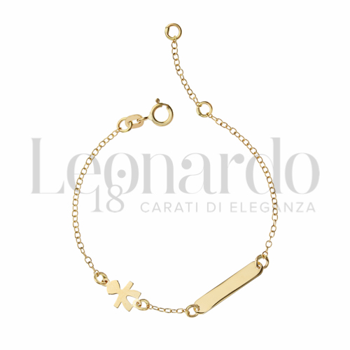 Finitura targa o elementi Maschietto in Oro Giallo da 1,1gr.