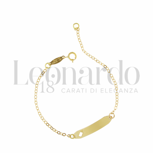 Finitura targa o elementi Biberon in Oro Giallo da 0,9gr.