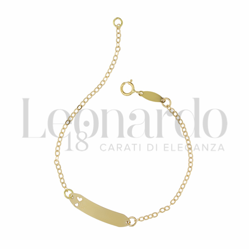 Finitura targa o elementi Cuore in Oro Giallo da 0,9gr.
