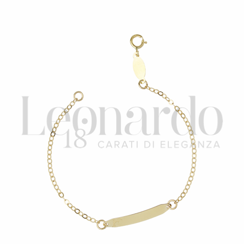 Finitura targa o elementi Delfino in Oro Giallo da 0,9gr.