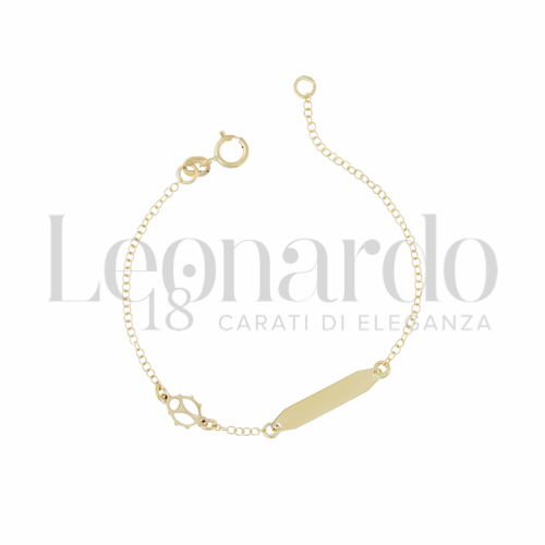 Finitura targa o elementi Coccinella in Oro Giallo da 0,8gr.