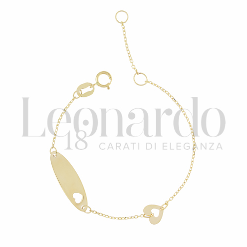 Finitura targa o elementi Cuore in Oro Giallo da 1,2gr.