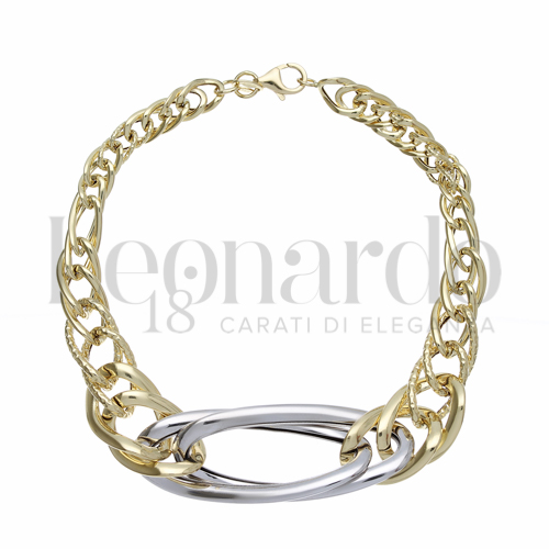 Modello Scalare in Oro Bianco e Oro Giallo da 6,3gr.