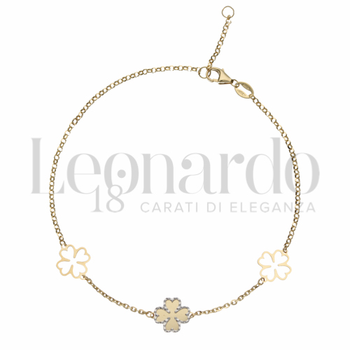 in Oro Giallo e Oro Bianco da 1,9gr.