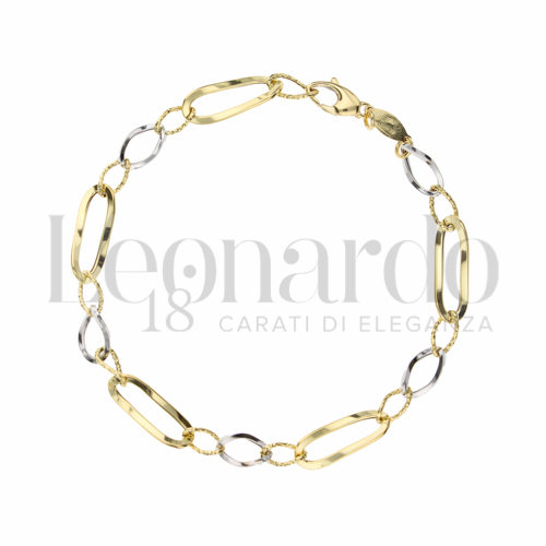 in Oro Giallo e Oro Bianco da 3,3gr.