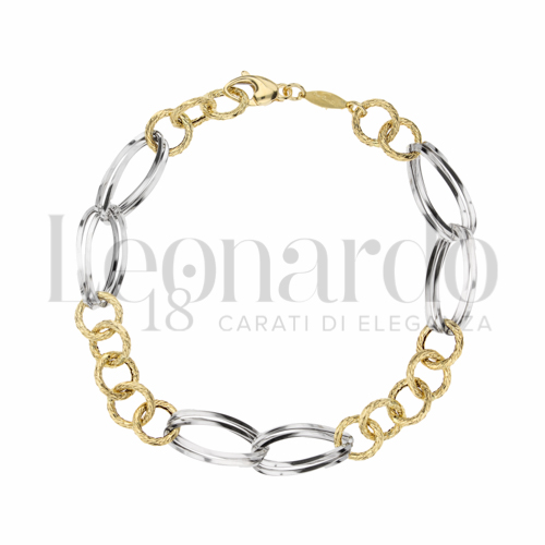 in Oro Giallo e Oro Bianco da 4,4gr.