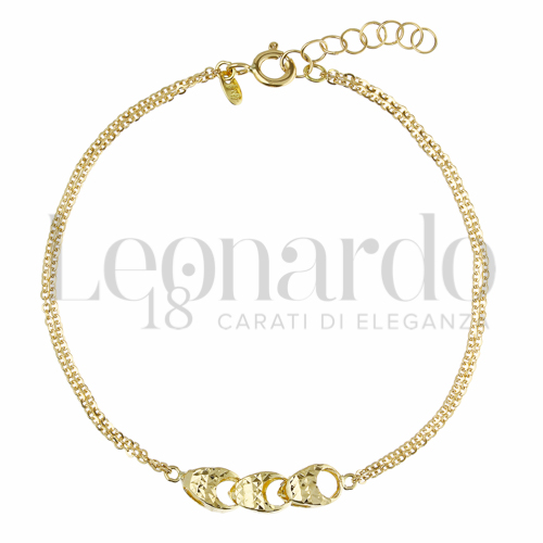 Modello o elemento Elemento in linea in Oro Giallo e Oro Bianco da 1,9gr.