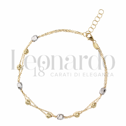 Modello o elemento Elemento in linea in Oro Giallo e Oro Bianco da 2,5gr.