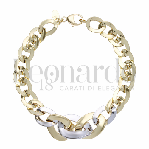 Modello Scalare in Oro Giallo e Oro Bianco da 8,1gr.