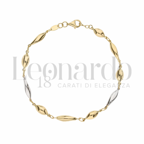 in Oro Giallo e Oro Bianco da 3,9gr.