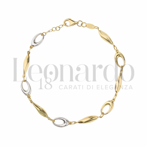 in Oro Giallo e Oro Bianco da 3,9gr.
