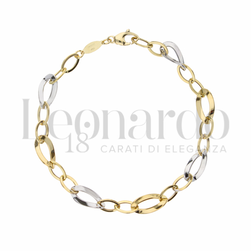 in Oro Giallo e Oro Bianco da 3,9gr.