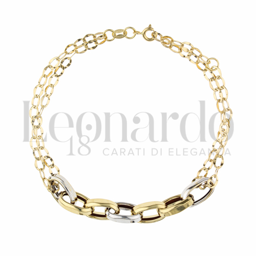 in Oro Giallo e Oro Bianco da 3,7gr.