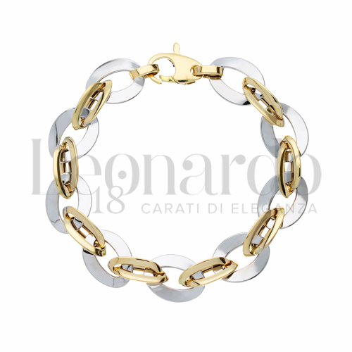 in Oro Giallo e Oro Bianco da 9,6gr.