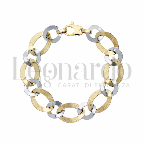 in Oro Giallo e Oro Bianco da 10,1gr.