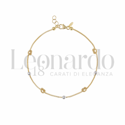 Modello o elemento Elemento in linea in Oro Giallo e Oro Bianco da 1,9gr.