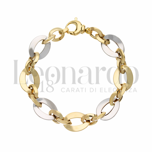 in Oro Giallo e Oro Bianco da 12,2gr.