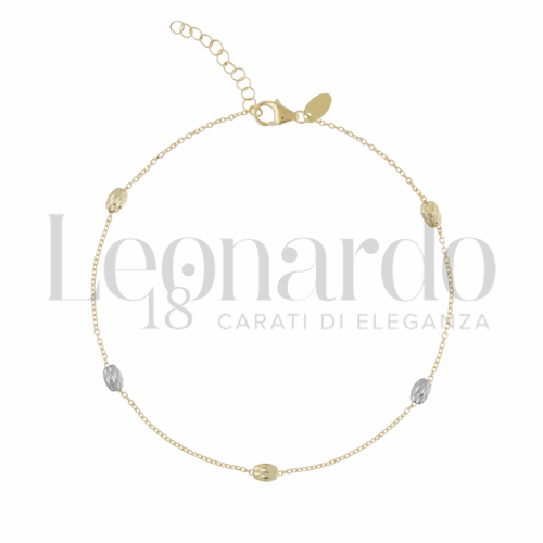 Modello o elemento Elemento in linea in Oro Giallo e Oro Bianco da 1,2gr.