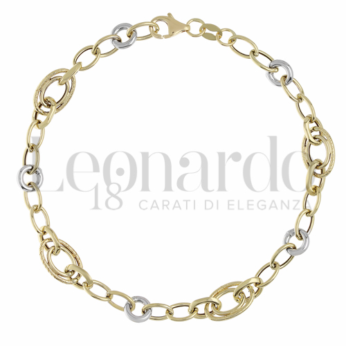 in Oro Giallo e Oro Bianco da 2,8gr.
