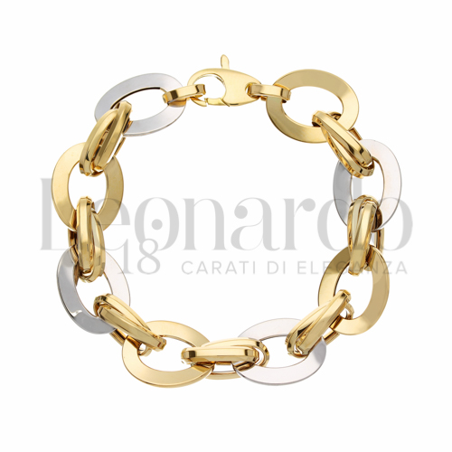 in Oro Giallo e Oro Bianco da 14,3gr.