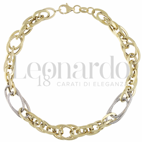 in Oro Giallo e Oro Bianco da 4,8gr.