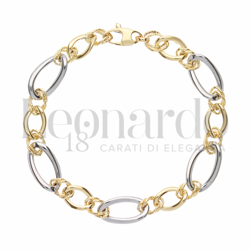 in Oro Giallo e Oro Bianco da 4,7gr.