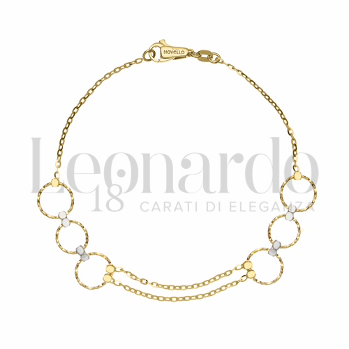 in Oro Giallo e Oro Bianco da 2,9gr.
