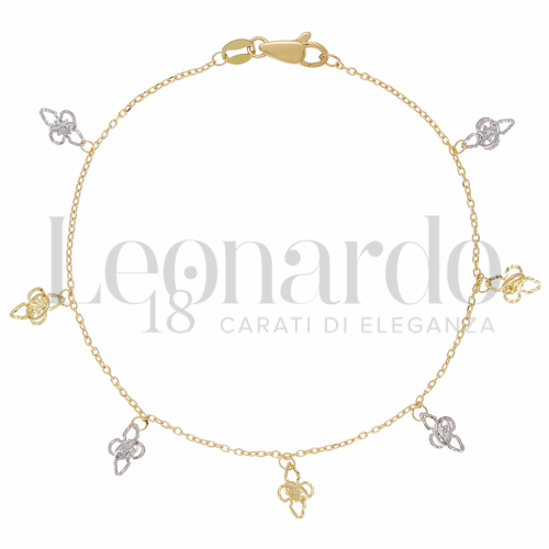 Modello o elemento Elemento pendente in Oro Giallo e Oro Bianco da 1,7gr.