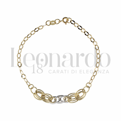 in Oro Giallo e Oro Bianco da 2,6gr.
