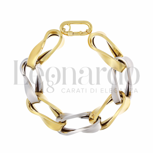 in Oro Giallo e Oro Bianco da 26,5gr.