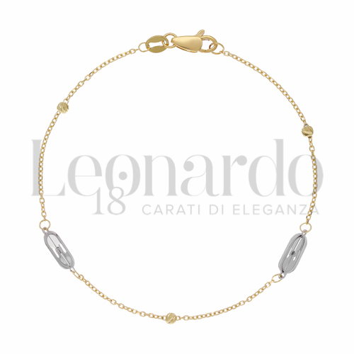 Modello o elemento Elemento pendente in Oro Giallo e Oro Bianco da 1,5gr.