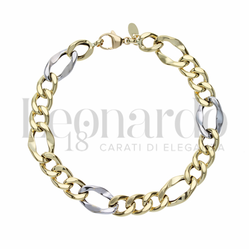 in Oro Giallo e Oro Bianco da 9,7gr.