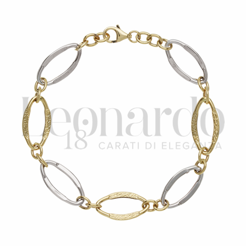 in Oro Giallo e Oro Bianco da 4,6gr.