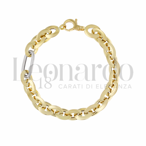 in Oro Giallo e Oro Bianco da 8,3gr.