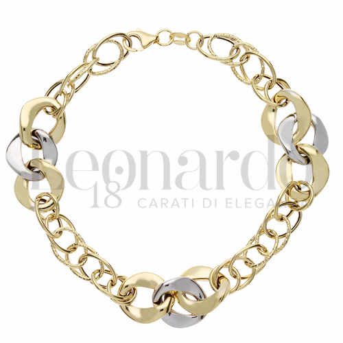 in Oro Giallo e Oro Bianco da 5,6gr.
